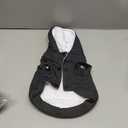 Winter Dog Coat Warm and Cat Boots Shoes Socks Waterproof Puppy Jacket Small Dog Booties Paw Protectors Stylish Hooded Coat for Puppy(Grey,M)