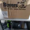 Buyers Products 5201005 3 to 5 Gallon Water Cooler Rack for Truck, Durable, White Powder-Coated Steel - Mounts to Flat Surfaces, Secures w/ Sturdy, Adjustable Nylon Straps - Water Jug Holder for Truck