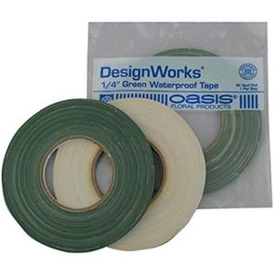 Oasis 1/4"x60yd Green Waterproof Tape