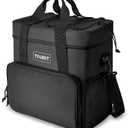 TOURIT Small Soft Cooler Bag Insulated, 24/35/46-Can Lunch Cooler Bag, Ice Chest, 14.6/24/32L Leakproof & Portable Coolers for Picnic, Beach, Camping, Work, Travel, Trip (Black)