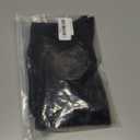 ALONG FIT High Waisted Leggings with Pockets, Tummy Control Workout Leggings for Women 25 Soft Yoga Pants Gym Sport Lounge (Large, Black-side Pocket)