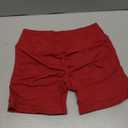 VOYJOY Women Workout Impact Shorts 2.5"/ 3.6"/ 4.5"/ 6" Scrunch Butt Lifting Gym Seamless Booty Biker Shorts (Red, M)