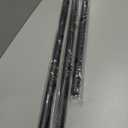 ALLZONE Tension Curtain Rod for Window, 83-123 Inches, Heavy Duty Curtain Rods No Drilling, Non-Slip Bathroom Shower Tension Rod, Renter Friendly, Adjustable, Spring Loaded, Extra Long, Black