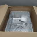 IKITCHEN Stainless Steel Cat Litter Box, Large Metal Litter Box for Cats, Never Absorbs Odors,Stain Free, Rustproof, Non Stick Smooth Surface, Anti-Slip Rubber Bottom, 19.5" L x 13.5" W x 6" H