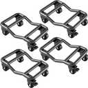 Car Dolly Set of 4, 9000 LBS Capacity Universal Vehicle Moving Dolly for Cars, SUVs, Motorcycles & Boats, Low-Profile Wheel Skates for Garage, Workshop and Marine Use