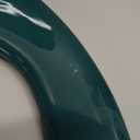 Dark Green Elongated Toilet Seat Natural Wood Toilet Seat with Zinc Alloy Hinges, Easy to Install also Easy to Clean, Scratch Resistant Toilet Seat by Angol Shiold (Elongated, Dark Green)