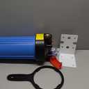 SimPure Whole House Water Filter Housing (DB20P), 20" x 4.5" Sediment Carbon Filter Universal Housing, Pre-Filtration System for Well and City Water, 1" NPT Port, Pressure Release
