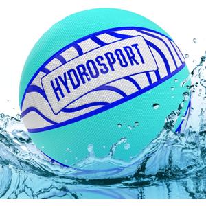 Pool Basketball (Size 3) - Pool Toys for Kids, Teens, & Adults - Water Basketball for Pools Party - Waterproof Swimming Balls - Water Toys for Kids Ages 8-12 - Lake, Beach Accessories - Summer Games