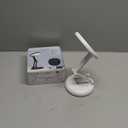 One Fire Cordless Desk Lamp, Dimmable Small Battery Powered Lights,3600mAh Rechargeable Wireless Table Lamp, Mini Lamp & Portable Light for Bed, Book Reading, Home for Small Spaces, Nail Light, Craft, Office (White)