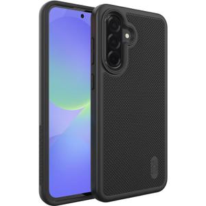 TUDIA DualShield Grip Designed for Samsung Galaxy A36 5G Case (2025), [MergeGrip] Military Grade Dual Layer Shockproof Slim Tough Heavy Duty Protective Phone Case for Galaxy A36 (Black)