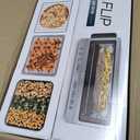 Ninja Air Fryer Toaster Oven Combo | 8-in-1 Functionality | Flip Up & Away for Storage Space | Air Fry Basket, Sheet Pan, Wire Rack & Removable Crumb Tray |1800 Watt | Stainless Steel | SP151, 17.01 in L X 15.75 in W X 7.68 in H