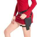 Women Cosplay Dress Outfit Agent Womens Game Costume Police officer Slim Fit Knitted Sweater, Larg