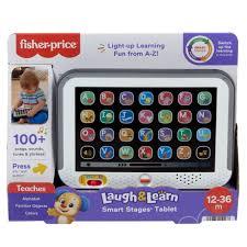 Fisher-Price Laugh & Learn Smart Stages Tablet Toddler Electronic Musical Learning Toy