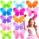 12 Packs Butterfly Fairy Wings for Girls, Sparkle Princess Wings Bulk for Kids, Dress Up Glitter Costume Accessories for Christmas Theme Halloween Birthday Cosplay Party Favor(12 Colors)