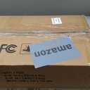 Veken 55 Inch Large Electric Standing Desk,Sit to Stand Up, Heights Adjustable, Work Home Office Computer Table for Study, Walking Pad, Writing, and Games, Wooden Desktop Desks, White