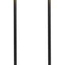 Cordless Table Lamp, Portable Led Desk Lamp 6000mAh Battery Operated Table Lamp, Mordern Rechargeable Night Light in Aluminum, Dimmable Table Light for Indoor Outdoor (Black 2pack)