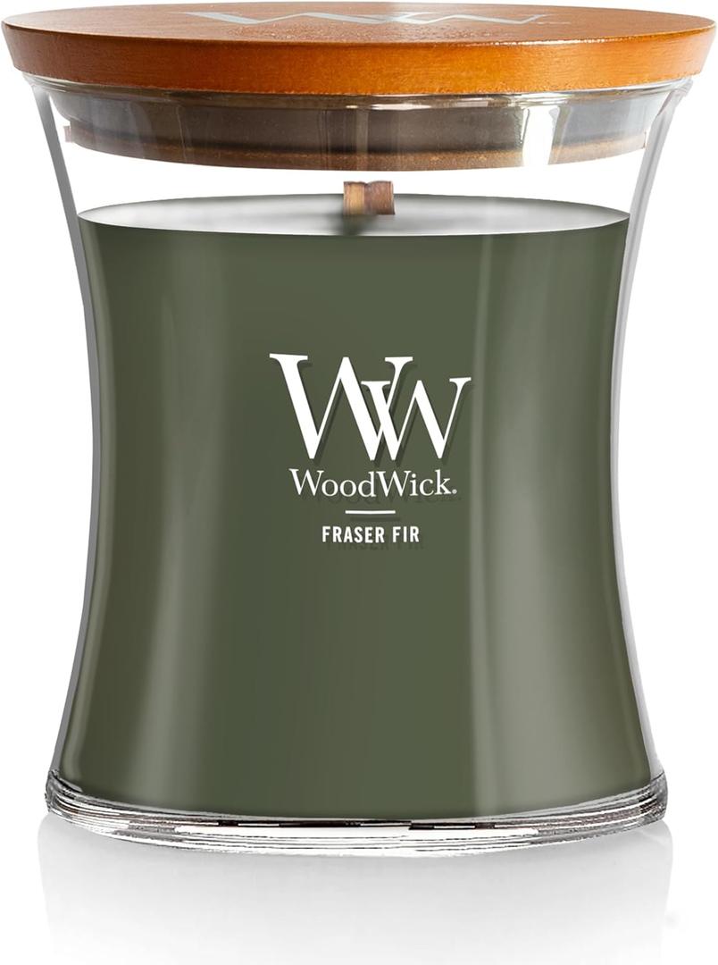 WoodWick Frasier Fir Medium Candle,10 Oz.