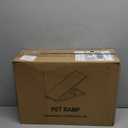 Indoor Pet Ramp for Small Medium Dogs and Cats,Collapsible, Adjustable Height, Non-Slip Carpet Dog Ramp for Bed, Sofa