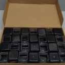 Chair Leg Floor Protectors Furniture Sliders for Hardwood Floors and Carpet Silicone Non Slip Reduce Noise 28 Pcs Clear Square XL Fit:1-1/2" ~ 1-3/4"