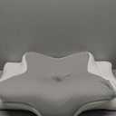 Ultra Pain Relief Cooling Pillow for Neck Support, Adjustable Cervical Pillow Cozy Sleeping, Odorless Ergonomic Contour Memory Foam Pillows, Orthopedic Bed Pillow for Side Back Stomach Sleeper (Queen, Dark Grey)