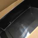 IRIS USA XX-Large High Sided Cat Litter Box, Scatter Shield, Black