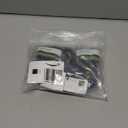 BECROWM Dog Shoes&Dog Boots for Small,Medium,Large Dogs,Waterproof Non-Slip Shoes for Winter&Hiking,Adjustable Paw Protection, for Dogs(#1(width1.77inch) for 15-22 lbs) (Black)