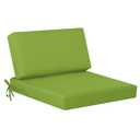 idee-home Outdoor Cushions for Patio Furniture, Outdoor Seat Cushion, Waterproof Couch Hampton Bay Deep Seat Replacement Chair Cushions for Garden Lawn Backyard Deck, 26.5 x 26.5 Green