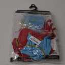 Leg Avenue Women's 4 Pc Wonderland White Rabbit Costume with Bodysuit, Neck Ruffle, Headband, Tail, Small