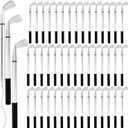 48 Pieces Golf Clubs Pens Golf Ballpoint Pens Golfing Pen Bulk Funny Props for Students Boss School Office Stationery Supplies