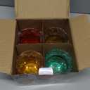 14 oz Plastic Stackable Drinking Tumblers, BPA-Free, Dishwasher Safe, Durable Shatterproof Reusable Kid Cups, Everyday Water/Juice Glasses for Indoor/Outdoor (Set of 8, Gift Box)