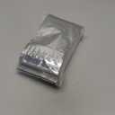 200 Pack Mylar Bags with Window for Food Storage and Resealable for Small Business Packaging Bag Supplies Great for Party Favor Food Storage (Silver, 5x8Inches)