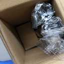 Curtain Rods 30 to 56 Inch, Black 1 Inch Adjustable Heavy Duty Curtain Rods for Windows, Decorative Modern Window Treatment Rod, Telescopic Splicing Metal Drapery Pole, Easy Installation