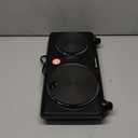 Elite Gourmet EDB-302BF Countertop Double Cast Iron Burner, 1500 Watts Electric Hot Plate, Temperature Controls, Power Indicator Lights, Easy to Clean, Black