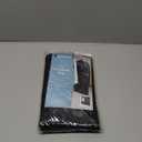 Whitmor Zippered Garment Bag with Pocket, Black