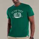 Tipsy Elves Men's St Patrick's Day Shirt  Funny Irish Graphic T-Shirt, St Patricks Tee (Green, L)