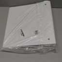 Avery Standard View 3 Ring Binder, 2" Round Rings, 375-Sheet Capacity, 2.8 Inch Wide Spine, 1 White Binder, Ideal for Lightweight Organization and Occasional Referencing (05731)