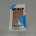 NITITOP Compatible for iPhone 11 Case Cute Dots - Brown