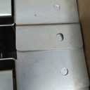 VEVOR 4x4 Post Base 10 Pcs, Inner Size 3.53x3.56inch/89.6x90.5mm Concrete Post Anchor, Heavy-Duty Zinc-Plated Carbon Steel Posts Brackets with 1 Inch Standoff Elevation, for Concrete Pergolas Patios (Silver)