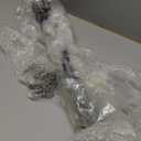 24'' Mobile Home Anchors, Set of 4 Ground Anchors Screw in with Brackets and Drill Bit Storage Shed Anchor Kit Swing Anchor Kits Heavy Duty Spiral Garden Earth Anchors for Trampoline Fence (Black)