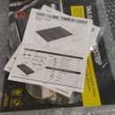 FRP Hard Tri-fold Tonneau Cover Fold Truck Bed Covers Compatible with 2022-2026 Ford Maverick 4' 6" Bed (54.4")