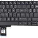 Replacement Keyboard for Dell Precision 7750 7550 7760 7560 Series Laptop with Backlit US Layout P/N: 0713DM 713DM PK132V72B00