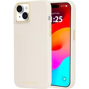 Case-Mate iPhone 15 Plus Case - Silicone Beige [12ft Drop Protection] [Compatible with MagSafe] Magnetic Cover with Soft Silicone Material for iPhone 15 Plus 6.7", Anti-Scratch, Shockproof, Slim