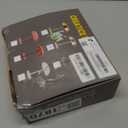 Portable LED Mushroom Table Lamp, 8.46'' Metal Small Cordless Desk Night Light with 5200mAh Rechargeable Battery, Stepless Dimming Lamp with 3 Colors for Bedroom/Bar/Coffee Shop (Silver)