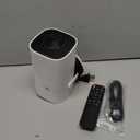 4K Projector with Wifi and Bluetooth, 1080P Native Mini Projector Portable, Compatibile with TV Stick/Memory Stick/Laptop, Smart Home Outdoor Projector