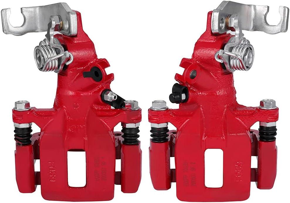 SCITOO Rear Left+Right Brake Calipers With Bracket 19-B2068 19-B2069 Compatible For Honda For Accord 1998-2007