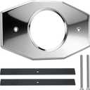 A502-26 One-Hole Remodel Cover Plate for Moen and delta shower valve plate