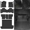 NQOQN Custom Fit Floor Mats for 2004-2010 Toyota Sienna 7 Seats/Bucket Seat