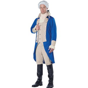 California Costumes Men's George Washington/Thomas Jefferson/Alexander Hamilton/Colonial Costume