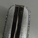 Clutch Purse Evening Bag Women Rhinestone Glitter Handbag Double Sided with Chain Crossbody Purse Shoulder for Wedding Party