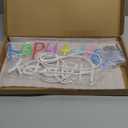 Happy Birthday Light Up Sign,Birthday Partys Decor Dimmable LED Happy Birthday Neon Sign,Neon Lights for Wall Decor Happy Birthday Led Signs for Backdrop Birthday Celebration Decoration